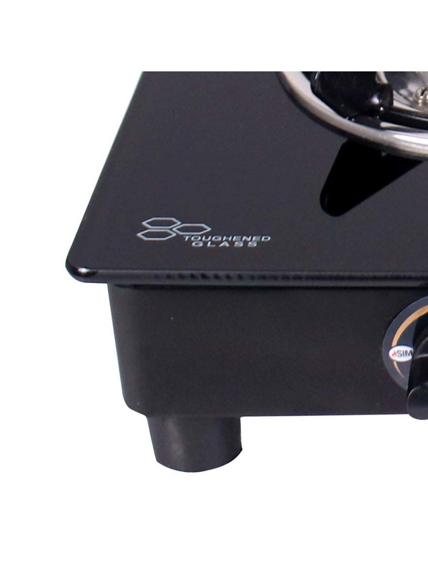 Range Kleen 4pc Porcelain Drip Pan Set Black