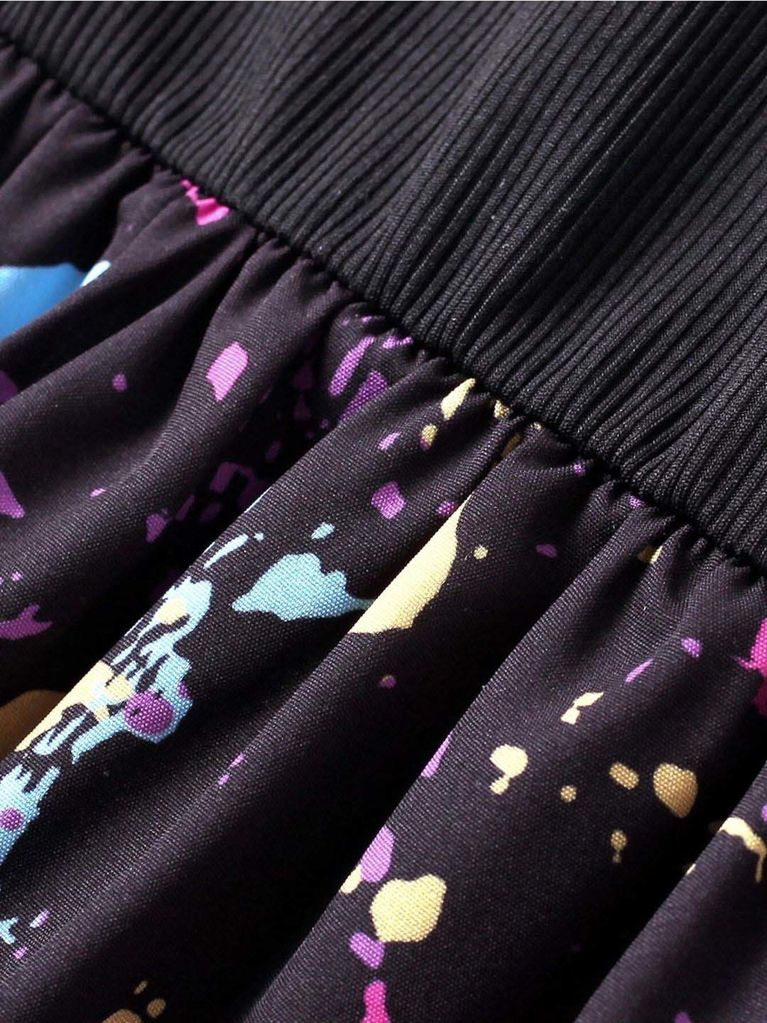 Bolly Lounge Girls Black Floral Dress