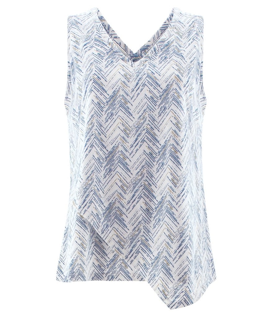 Aventura Alba Organic Cotton Blend Sleeveless V-Neck Tank