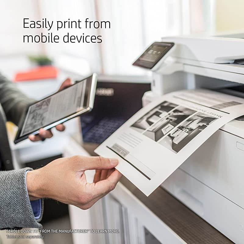 LaserJet Pro M426fdw All-in-One Wireless Laser Printer with Double-Sided Printing,  Dash Replenishment Ready (F6W15A)