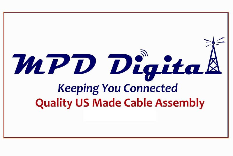 Andrew Commscope CNT-240/LMR-240 Coaxial Cable Jumper Ham/CB Radio Antenna- PL259 (UHF Male) Connector -US Made- (4 FT)