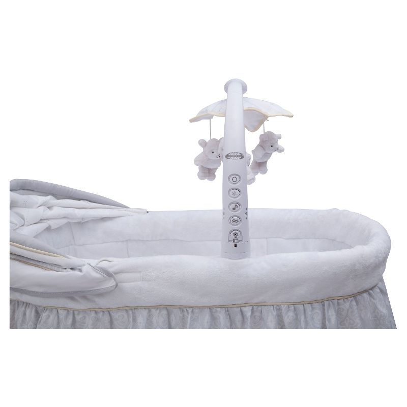 Simmons Kids' SlumberTime Elite Gliding Bassinet - Peacock