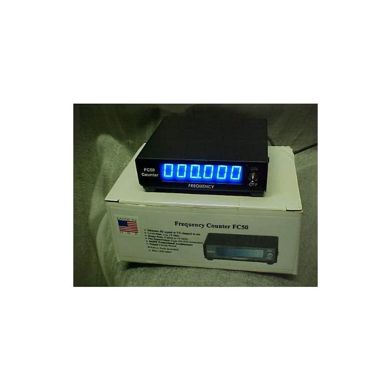 FC50P Cb Ham Radio Frequency Counter 5 MHz to 50 MHz Inline Pl259 to So239