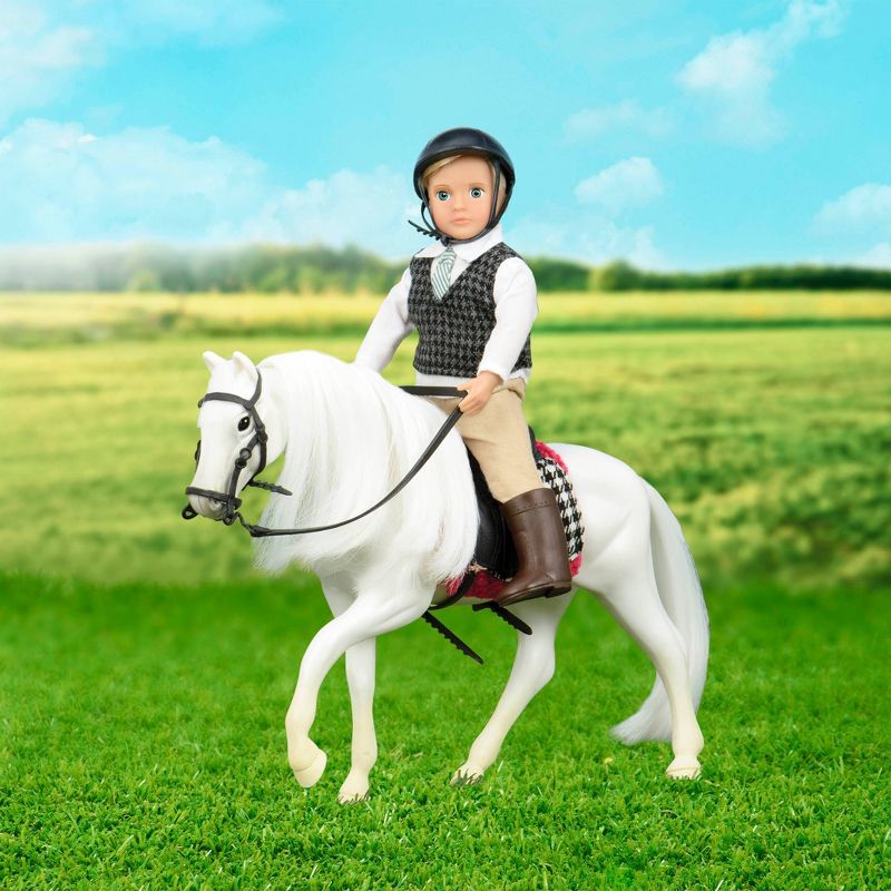 Lori Doll Horse with Accessories - Camarillo Horse White