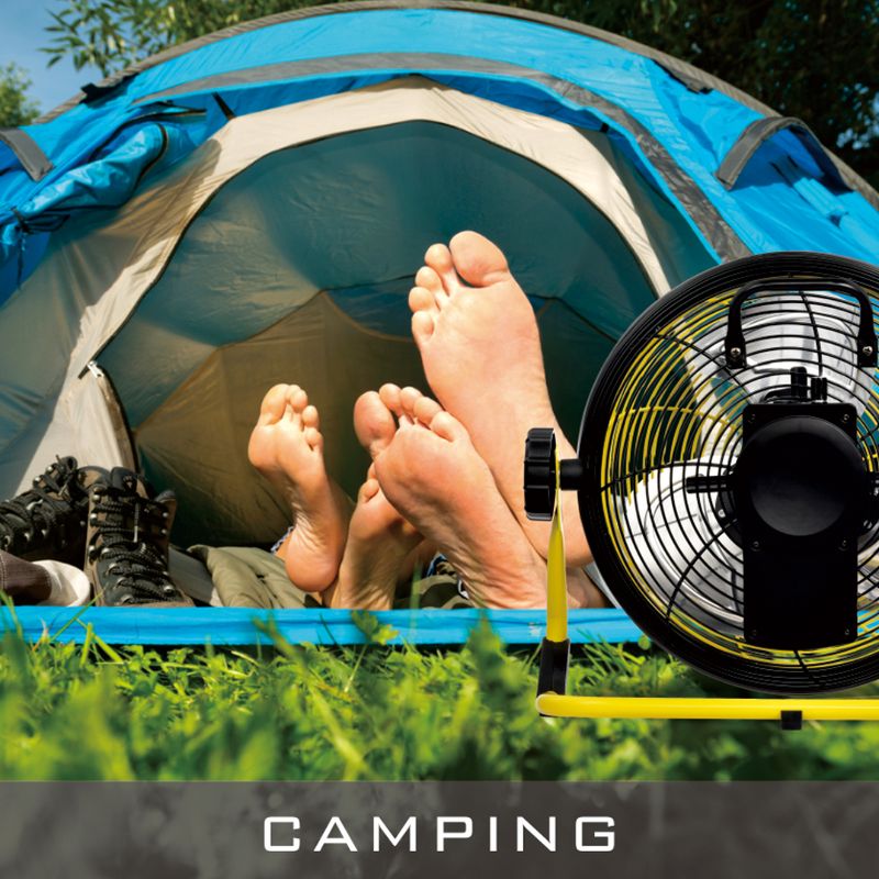 Geek Aire CF2 Outdoor Floor Fan 16 Inch Cordless Variable Speed Rechargeable