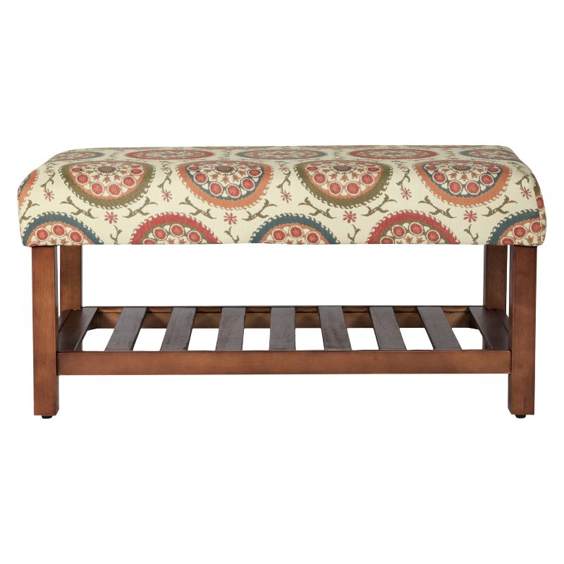 Suzzani Cocktail Bench - HomePop