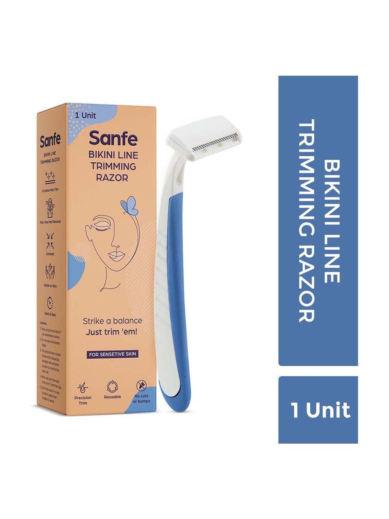 Sanfe Bikini Line Trimming Razor - 50 gm