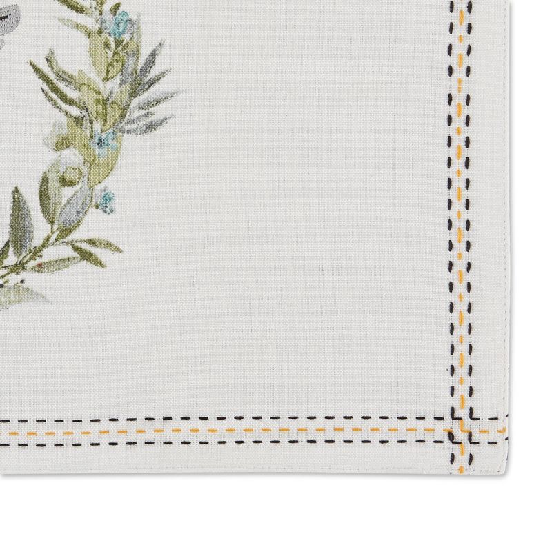 6pk Cotton Bee Kind Reversible Placemats - Design Imports