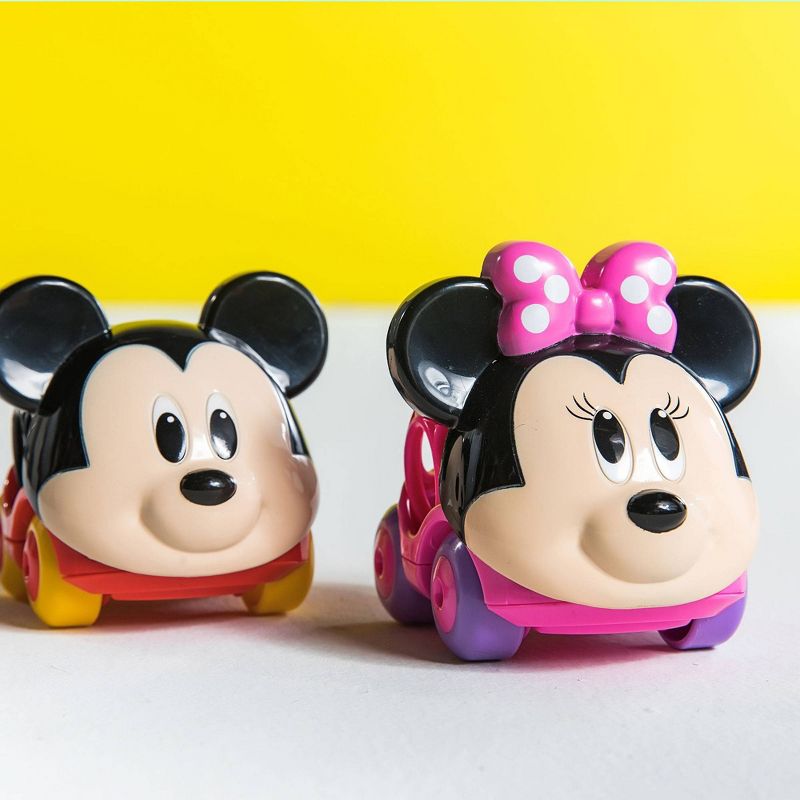 Bright Starts Disney Go Grippers Mickey or Minnie Assortment - 1 Car, Character will Vary