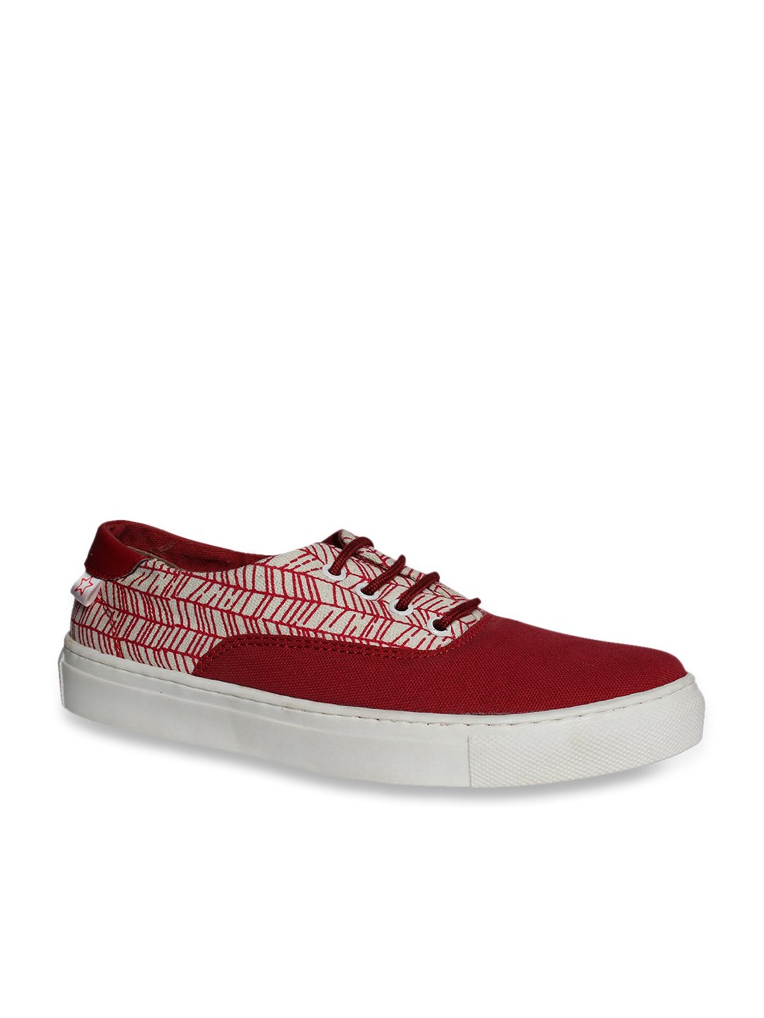 North Star by Bata Women's Red Casual Sneakers