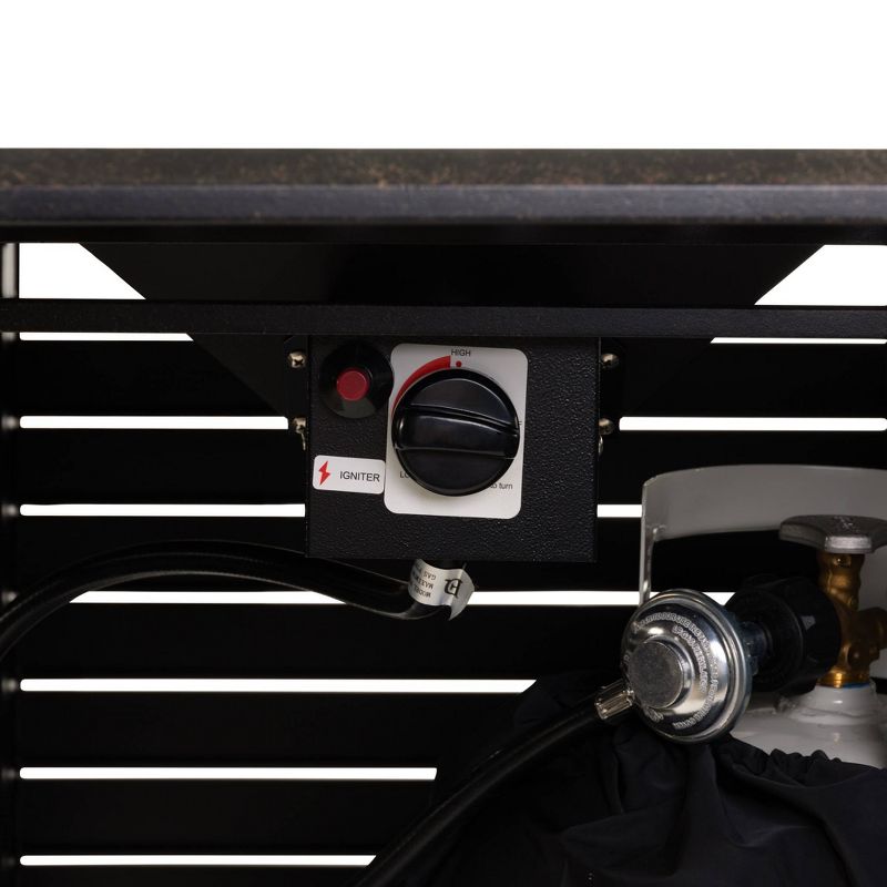 Longmont Aluminum Rectangle Fire Pit - Fire Sense