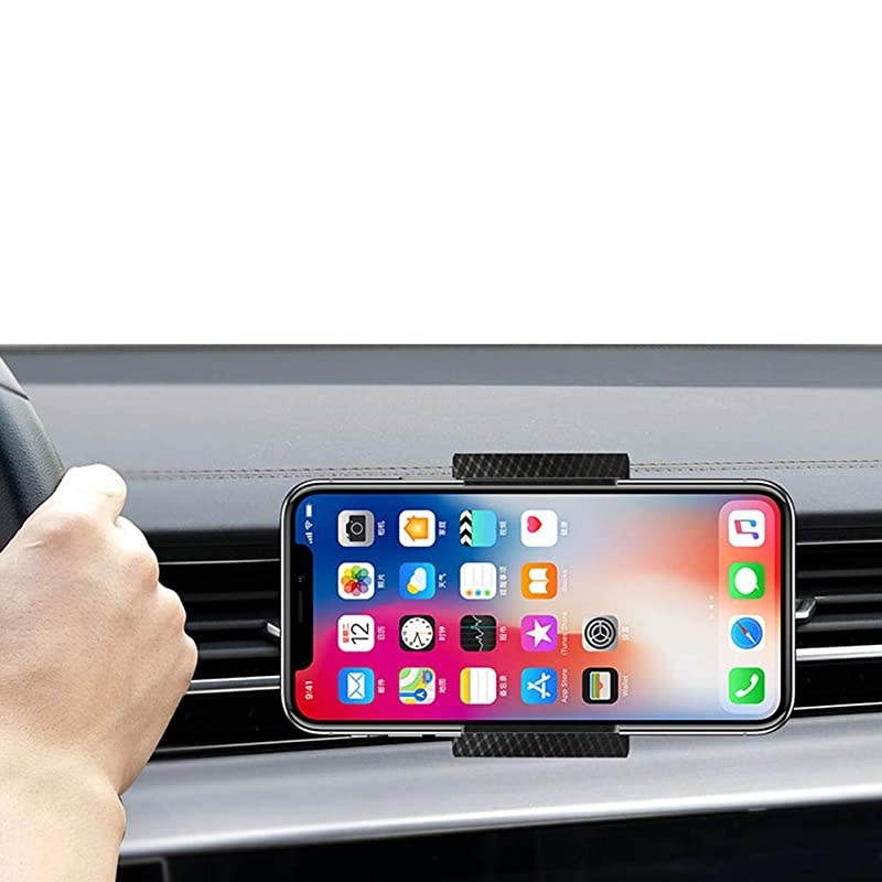 Air Vent Phone Holder  Universal Car Phone Mount for Air Vent One Step Mounting Car Mount 360&deg; Rotatable Car Cradle for Cellphone and All Smartphones Up to 65quot