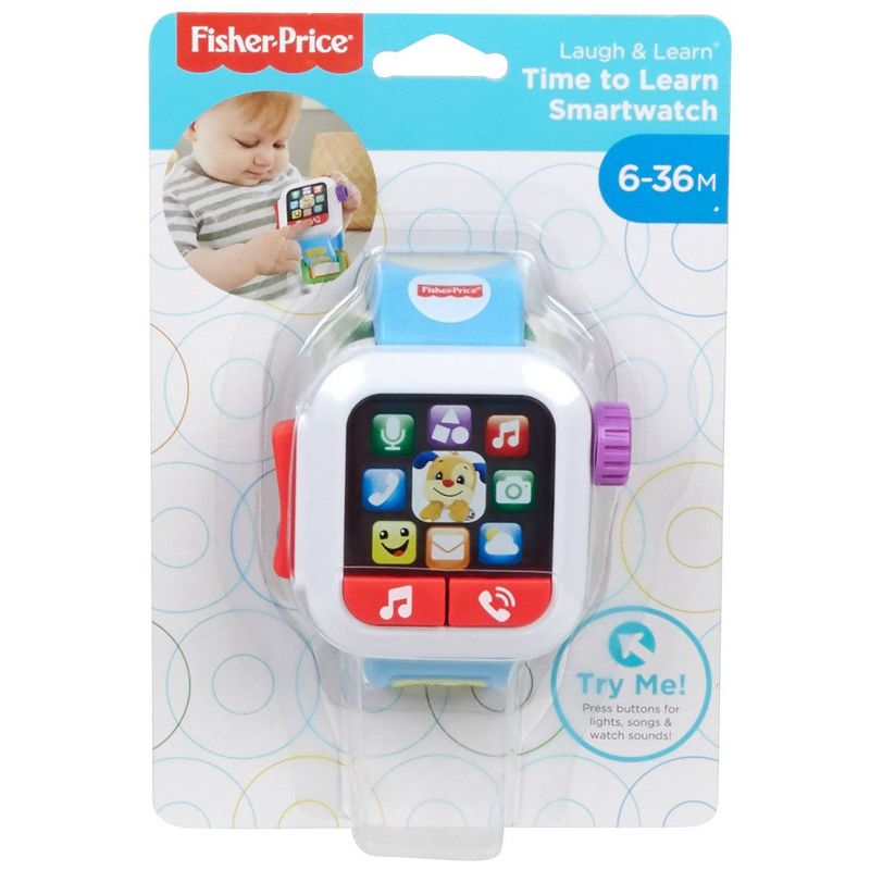 Fisher-Price Laugh 'N Learn Blue Smartwatch