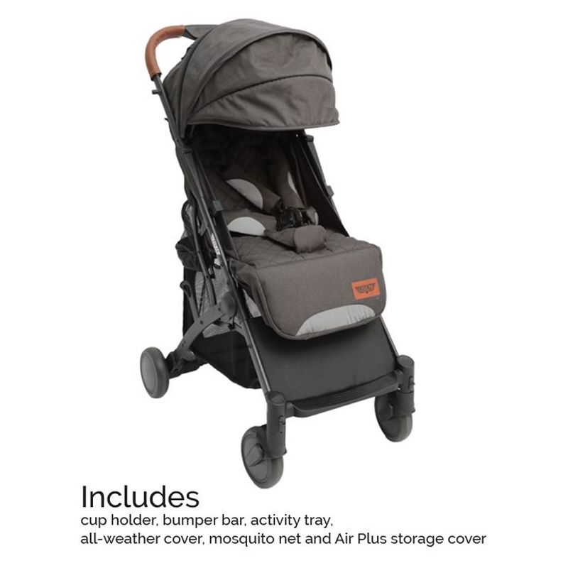 Larktale Caravan Stroller Wagon Chassis - Mornington Gray