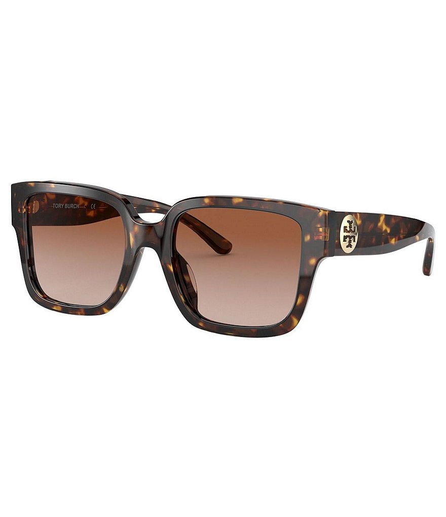 Tory Burch Women's Reva Rectangular Sunglasses