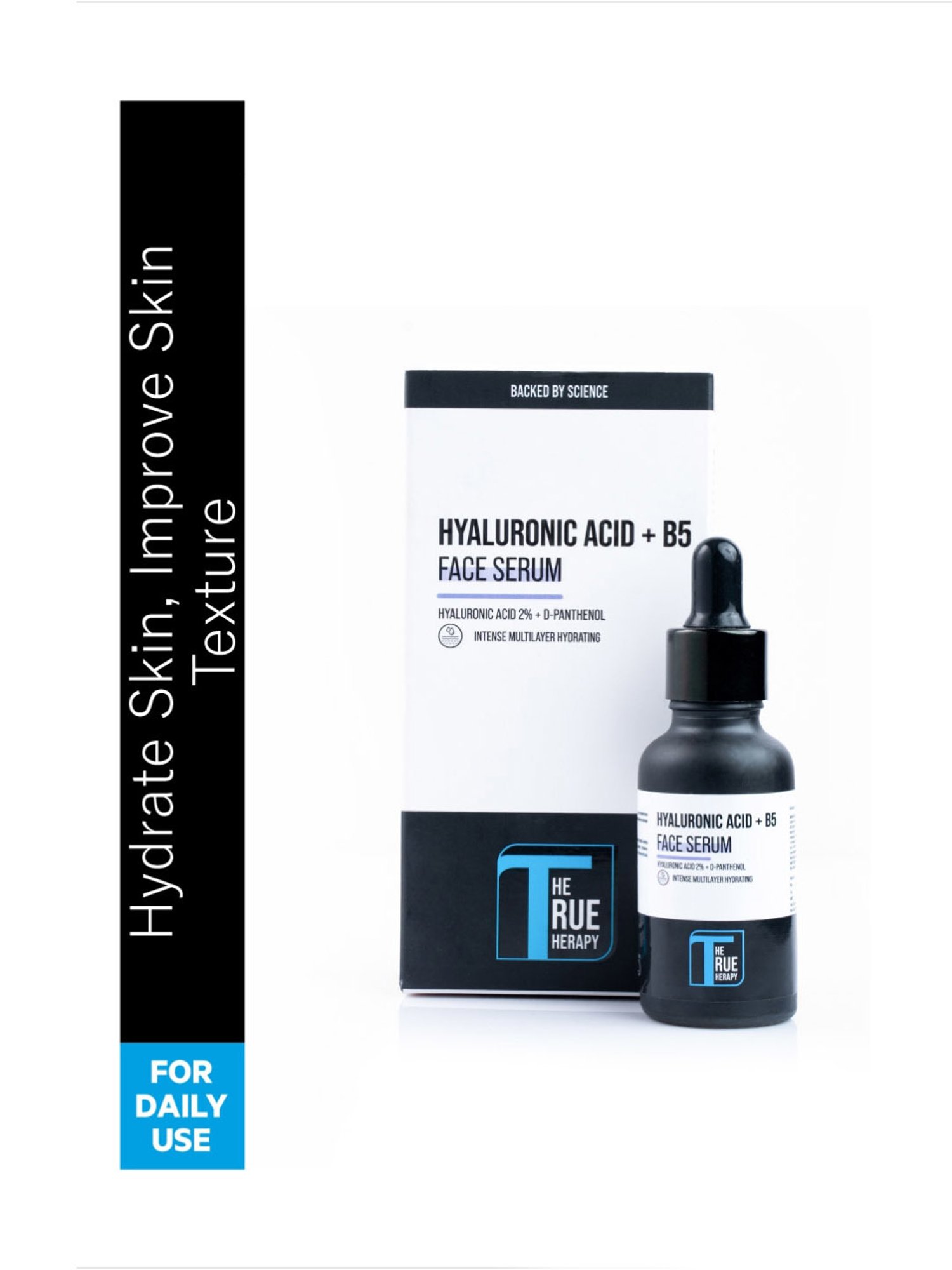 The True Therapy Hyaluronic Acid & B5 Face Serum - 30 ml