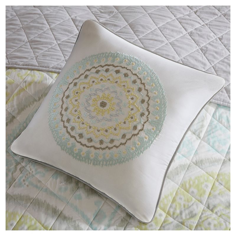 Full/Queen Laos Lily Coverlet Gray - Vera Bradley