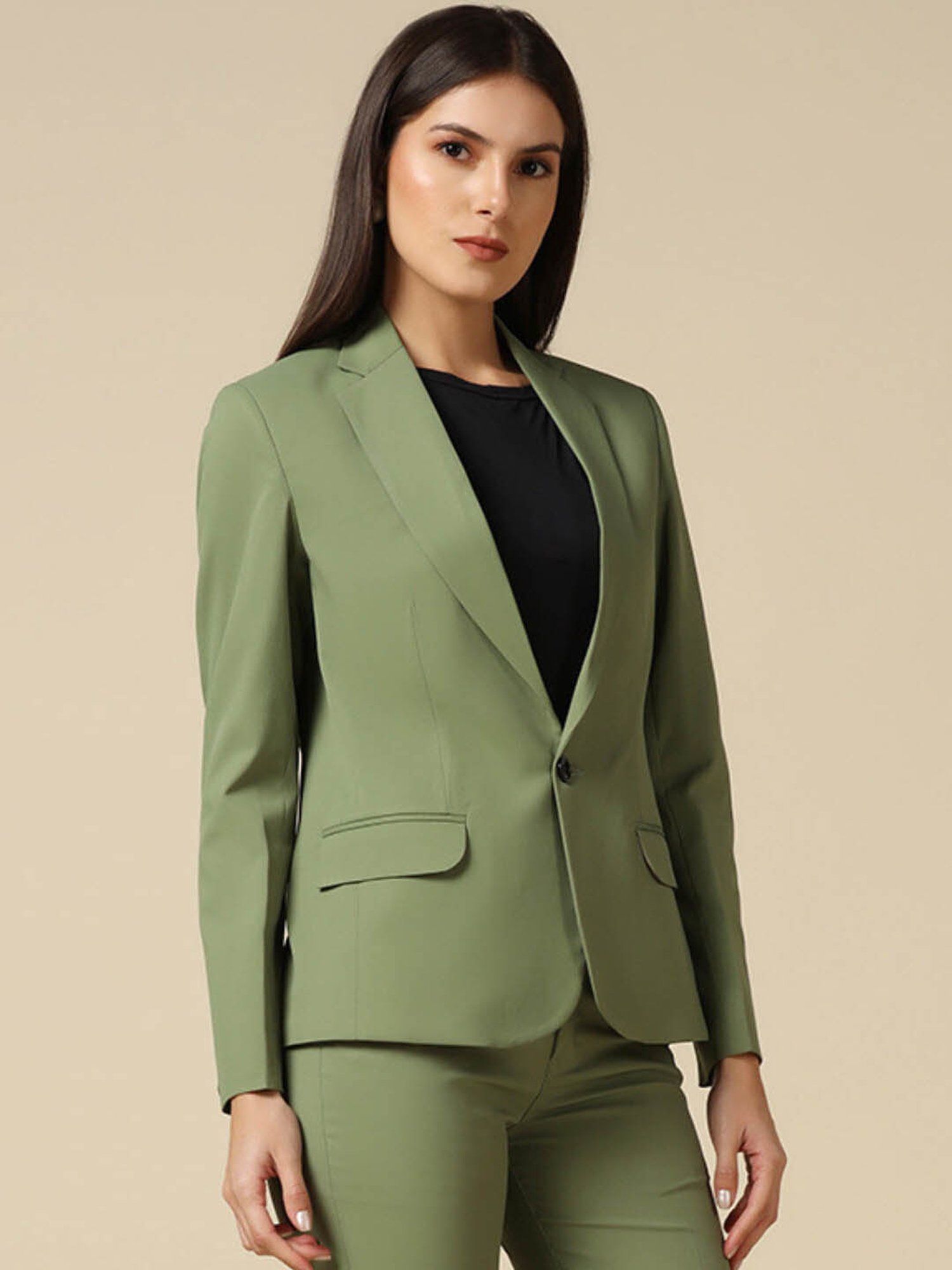TAHVO Leaf Green Blazer