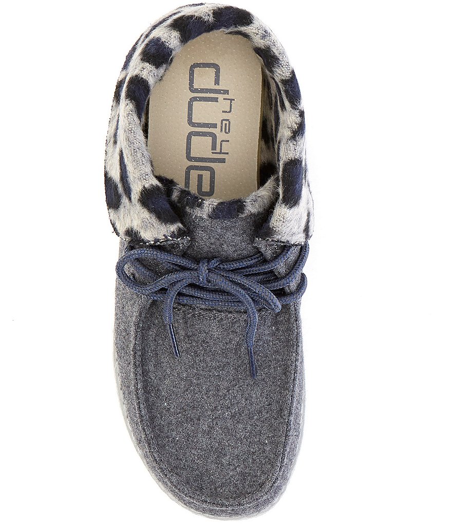 Hey Dude Women's Britt Cheetah Faux-Fur Booties