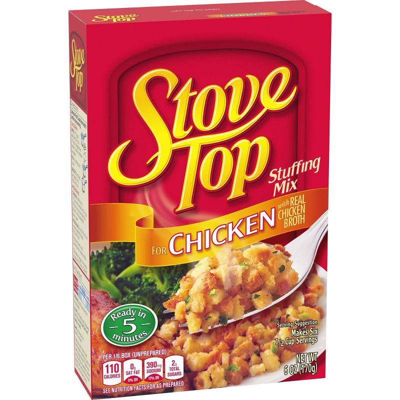 Stove Top Stuffing Mix For Chicken 6oz