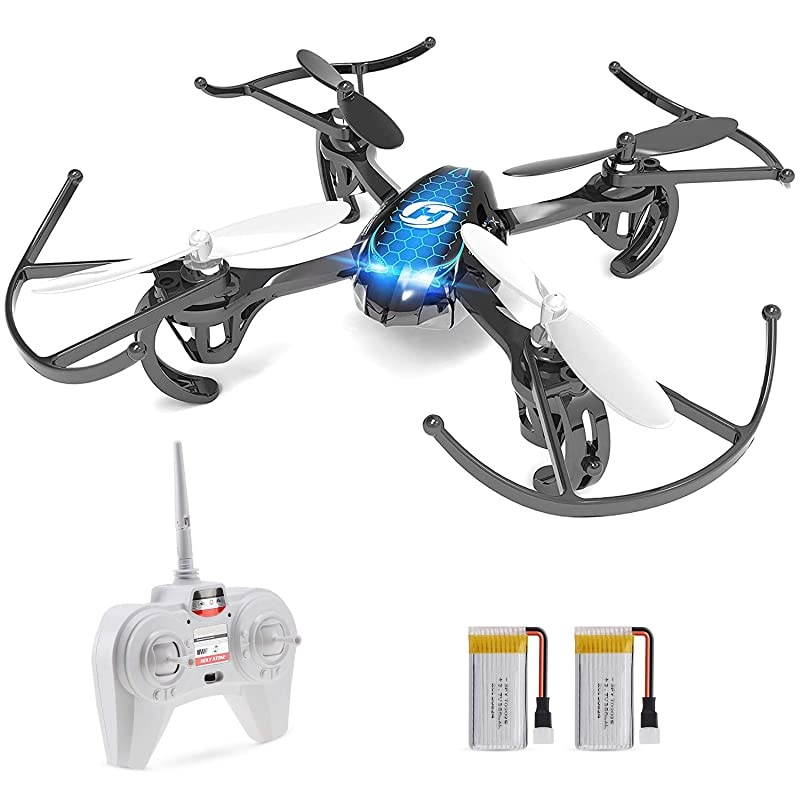 HS170 Mini Drone for Kids Adults RC Nano Quadcopter with 2 Batteries Altitude Hold Headless Mode 3D Flips One Key TakeOff and Speed Adjustment Easy Toy for Beginners