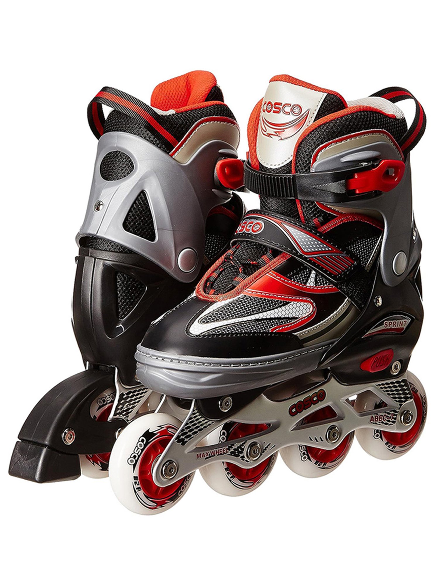 Cosco Sprint Roller Inline Roller Skates (Black) Size - Standard