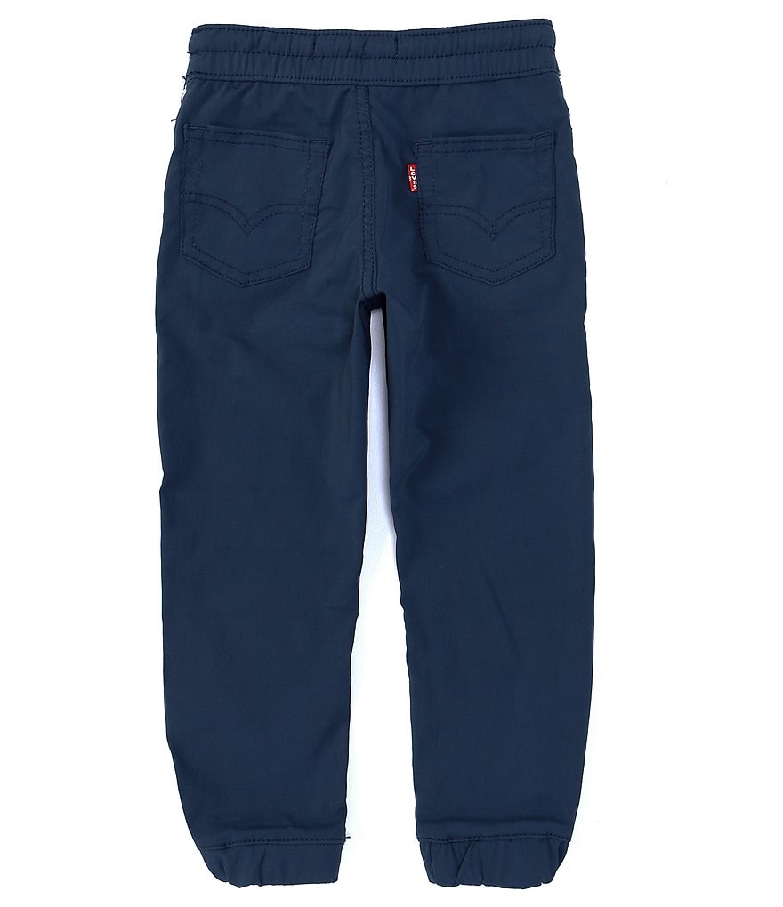 First Wave Little Boys 2T-7 Marled French Terry Jogger Pants