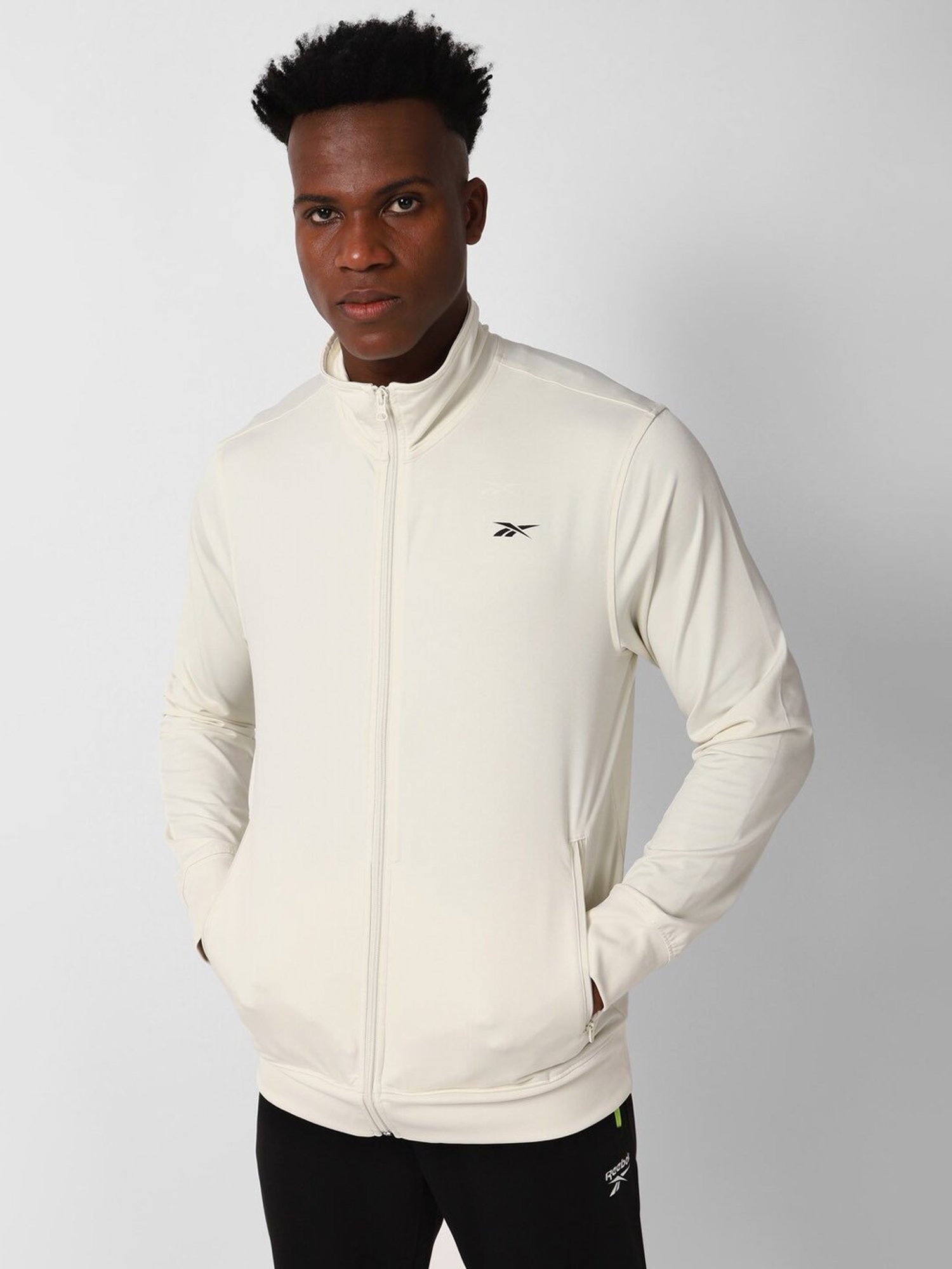 Slowave Teal Regular Fit Sports Hooded Jacket