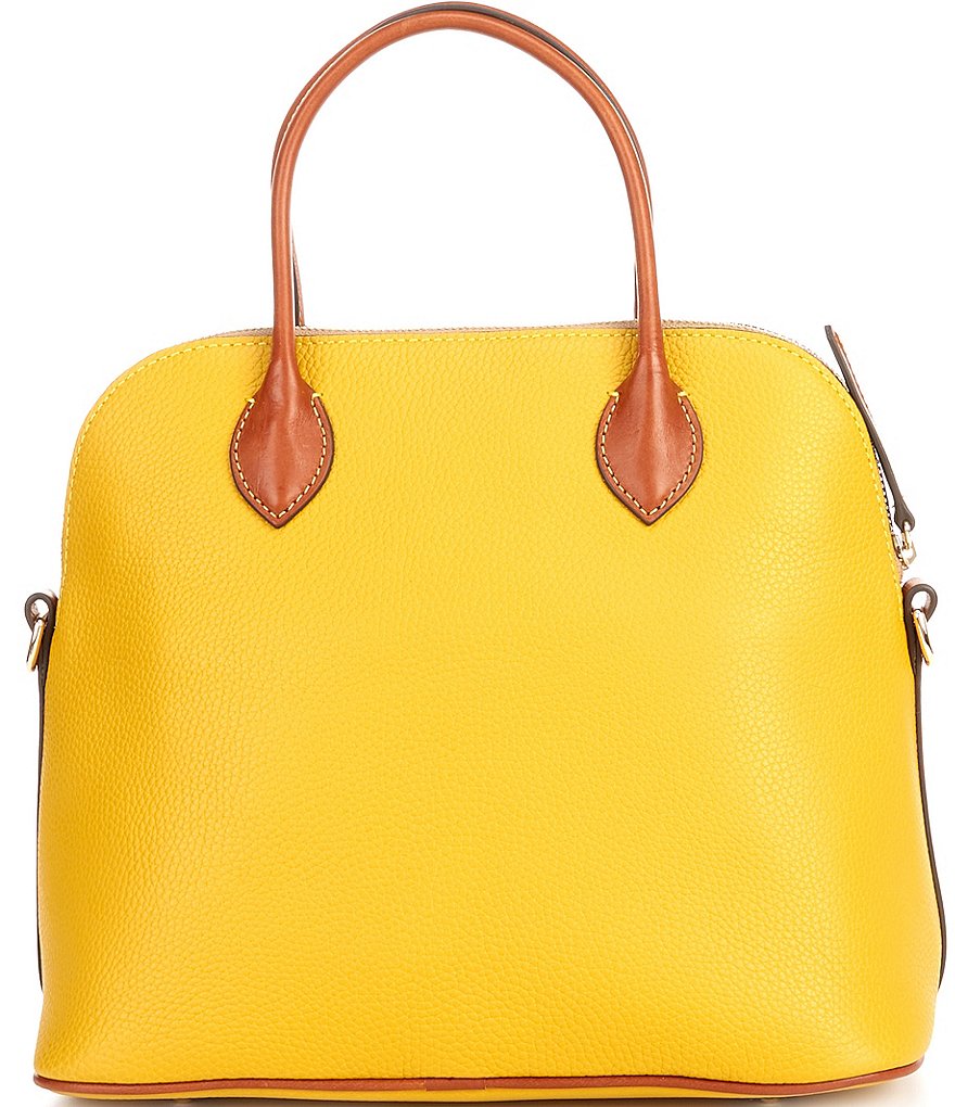 Dooney & Bourke Pebble Collection Large Domed Satchel Bag