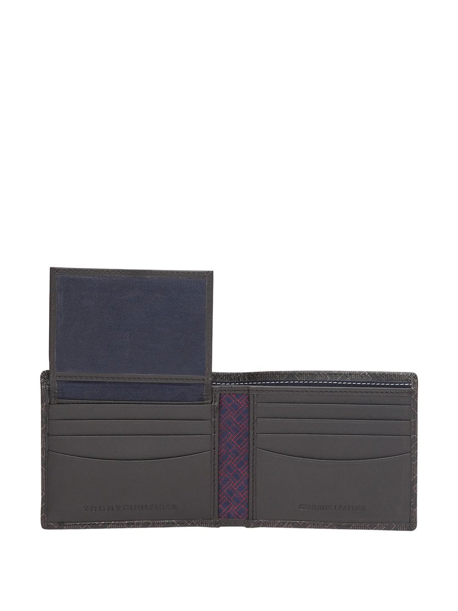 THE HOLISTIK Revival Black & Maroon Casual Leather Bi-Fold Wallet for Men
