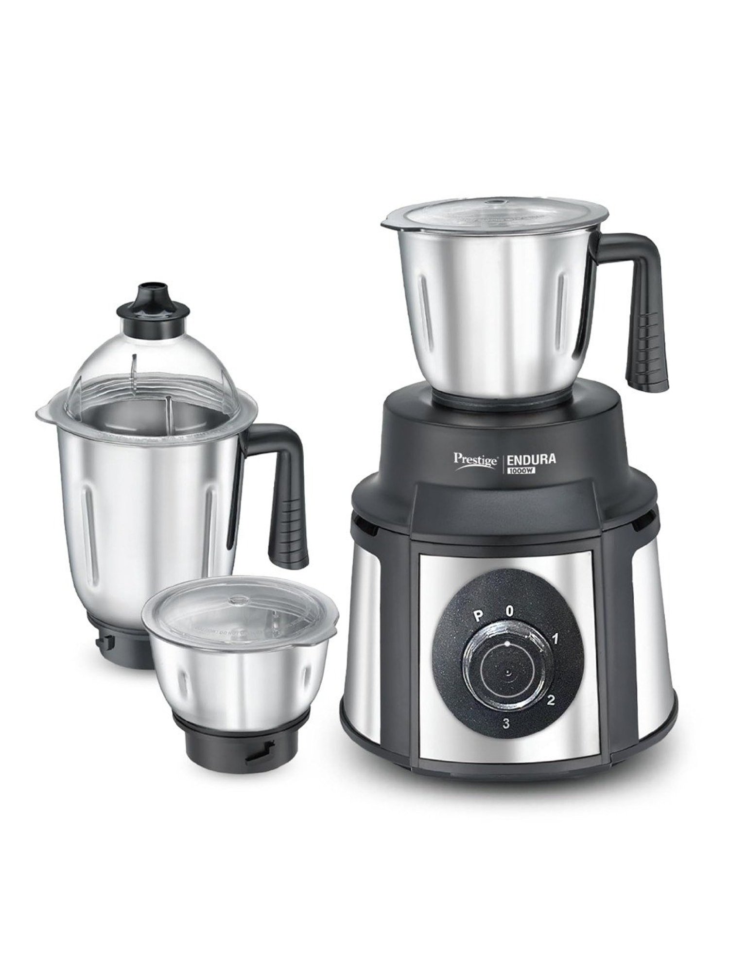 Prestige Endura Multicolor 1000W Mixer Grinder With 3 Jars