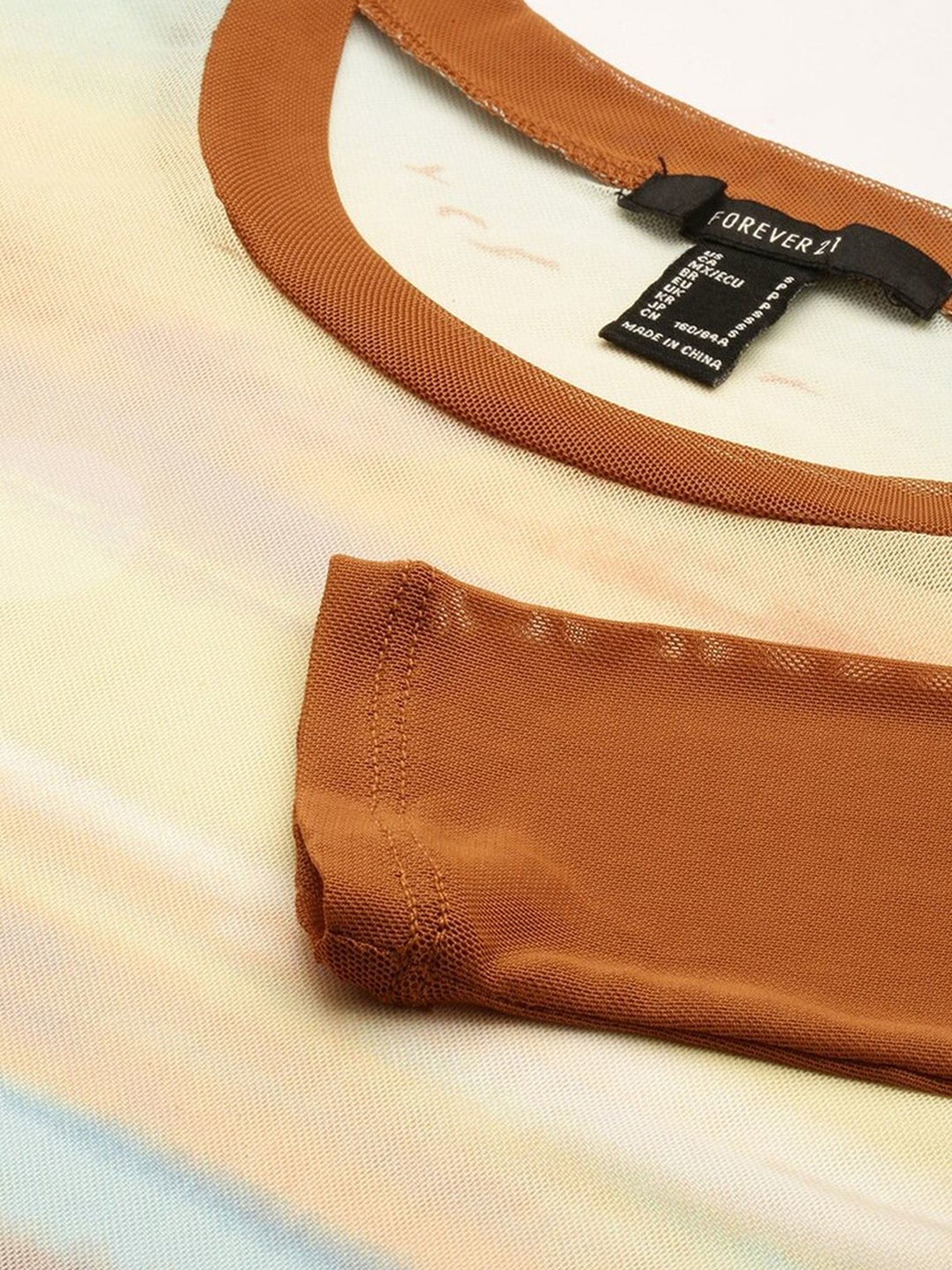 Forever 21 Multicolored Graphic Print T-Shirt