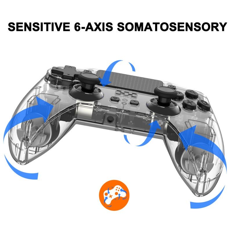 Wireless Bluetooth Gaming Remote Controller Player Console Gamepad for PS4 Pro Ergonomics Gamepad Joypad