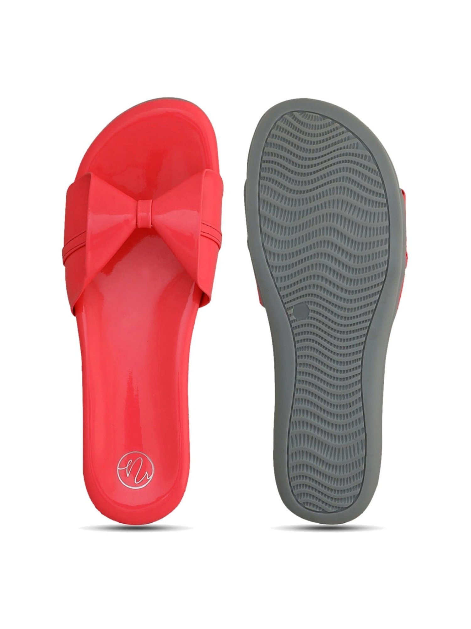 NR by Nidhi Rathi Women's Rose Gold Casual Sandals