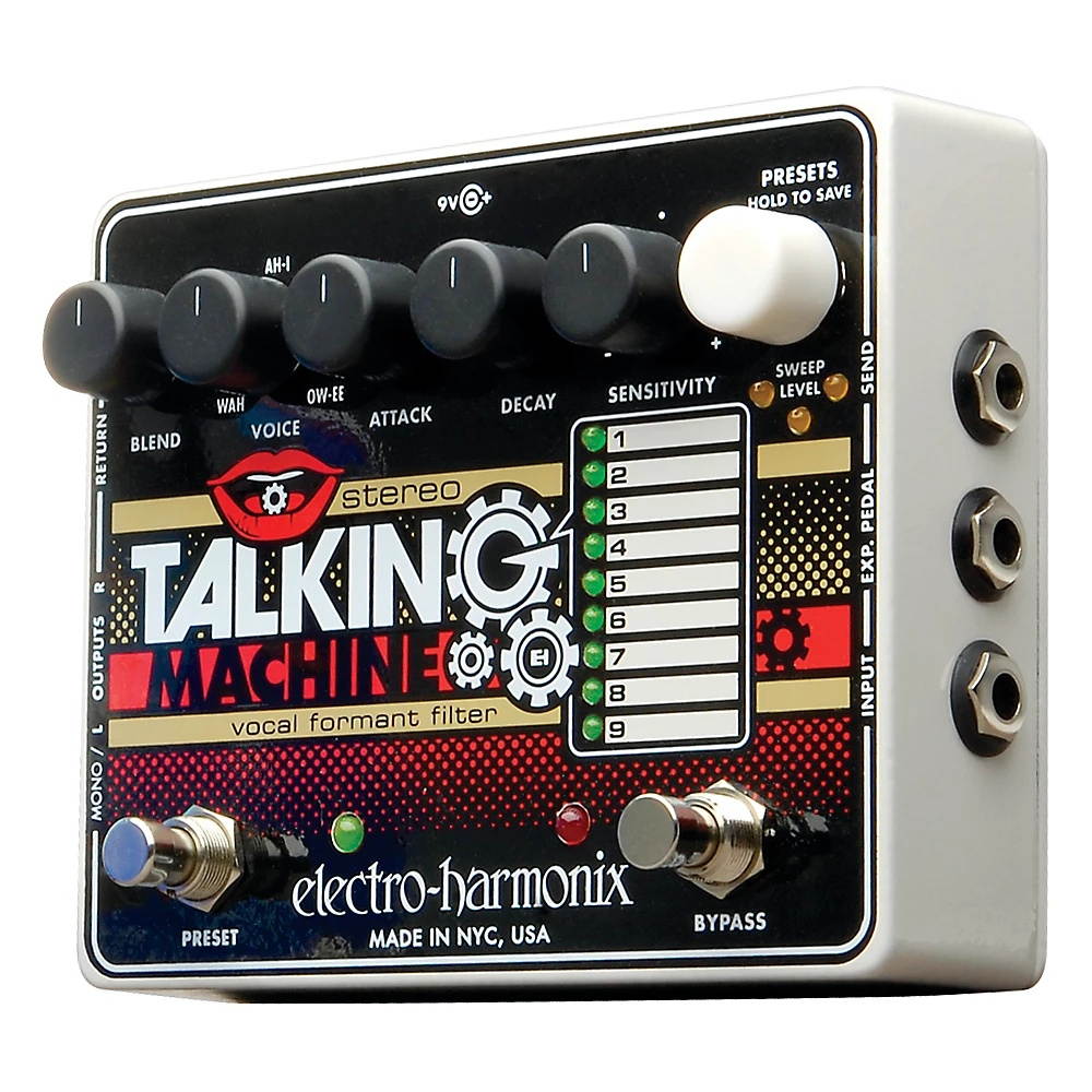 Electro-Harmonix Stereo Talking Machine Vocal Formant Filter