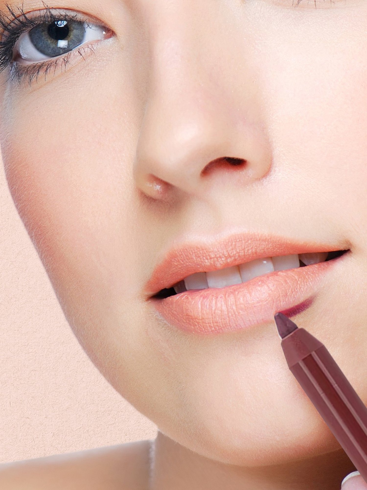 L.A. Girl Shockwave Nude Lip Liner Rosewood - 1.2 gm