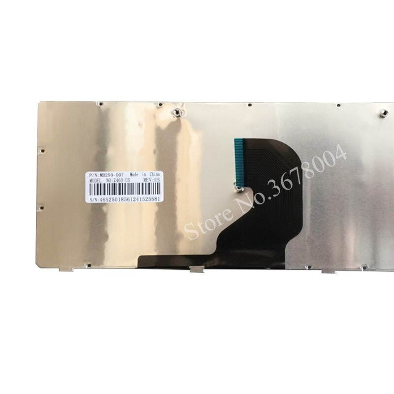 New US keyboard for Lenovo Ideapad Z460 Z460A Z465 US laptop Keyboard black