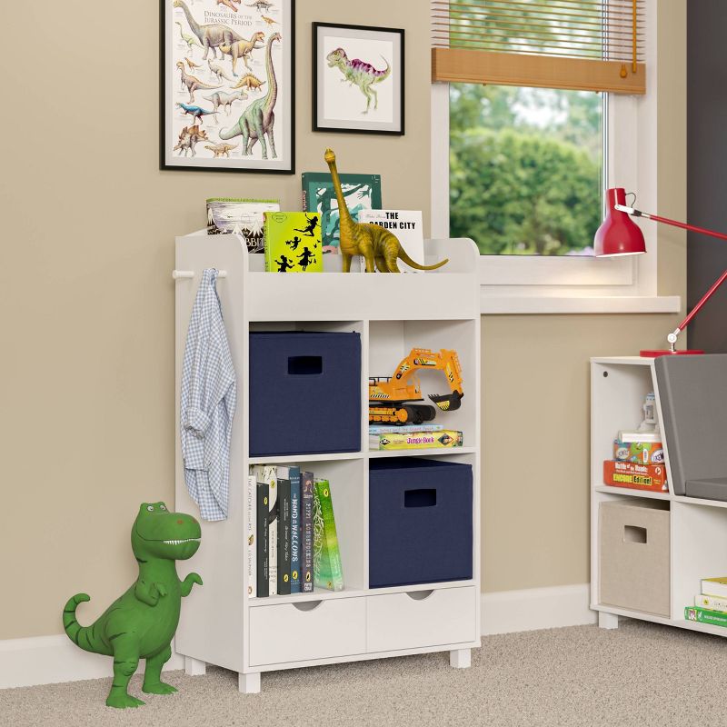 Sesame Street Design and Store 6 Bin Toy Organizer - Delta Children