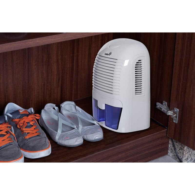 Ivation 1.25 Pint Mid-Size Thermo-Electric Dehumidifier For Spaces Up to 2,200 Cubic Feet