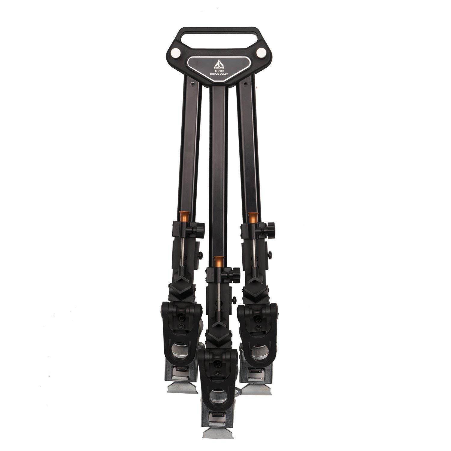 Ikan EI-7003C Universal Lightweight Dolly with 88 lb Capacity, E-Image, Black