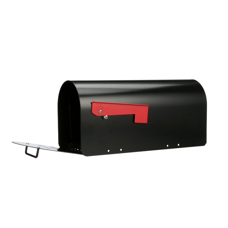 Step2 583799 Locking Deluxe Package Parcel Mail Delivery Box Plastic, Black