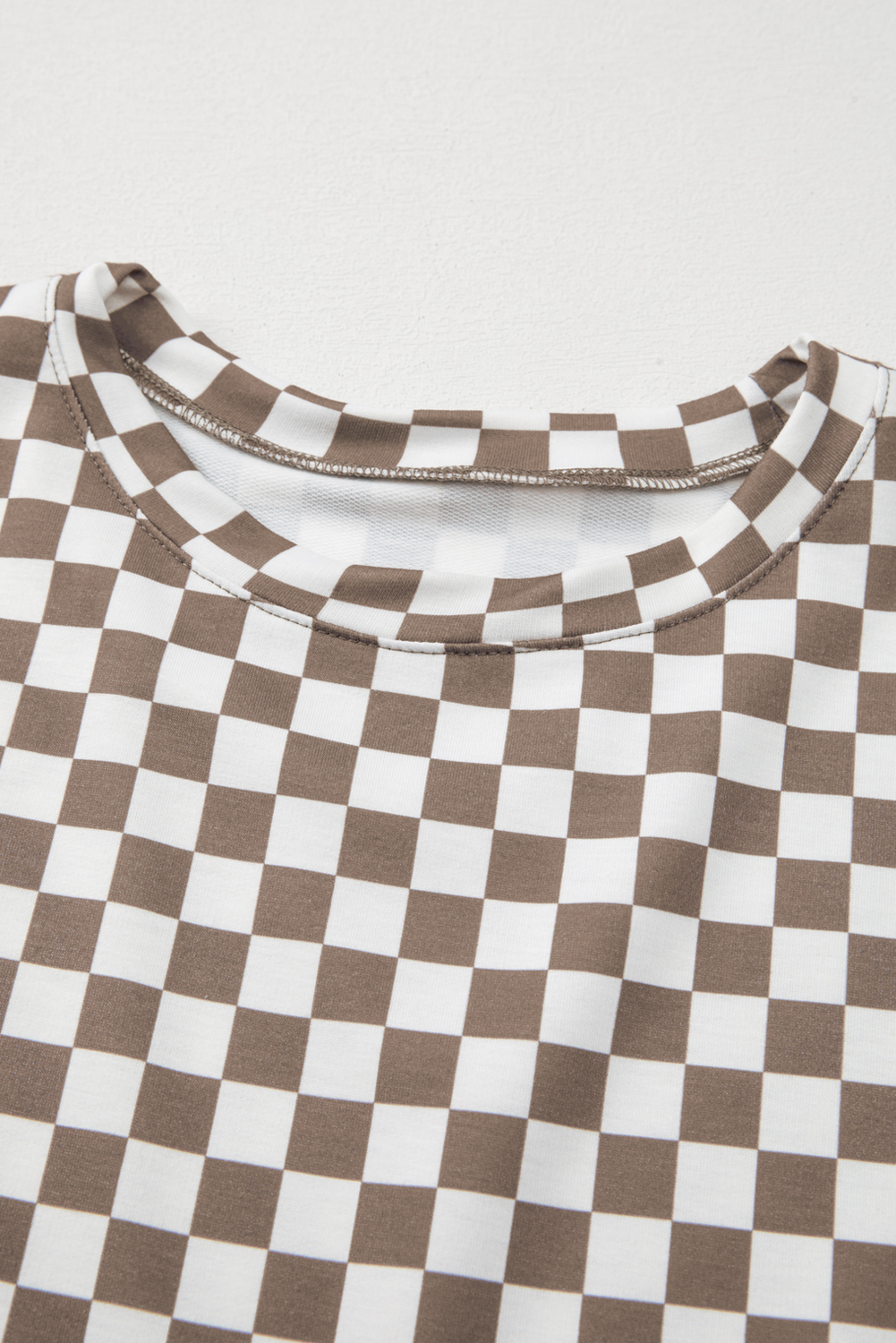 White Christmas Pullover and Drawstring Pants Pajama Set