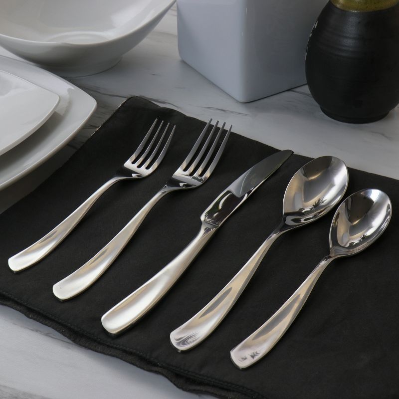 Gibson Home Blair 20 Piece Stainless Steel Flatware Set