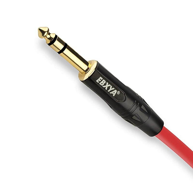 14 TRS to XLR Male Microphone Mic Cable Balanced 6 Color Packs 15 Ft