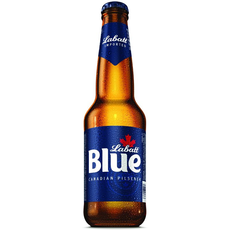 Labatt Blue Canadian Pilsener Beer - 12pk/12 fl oz Bottles