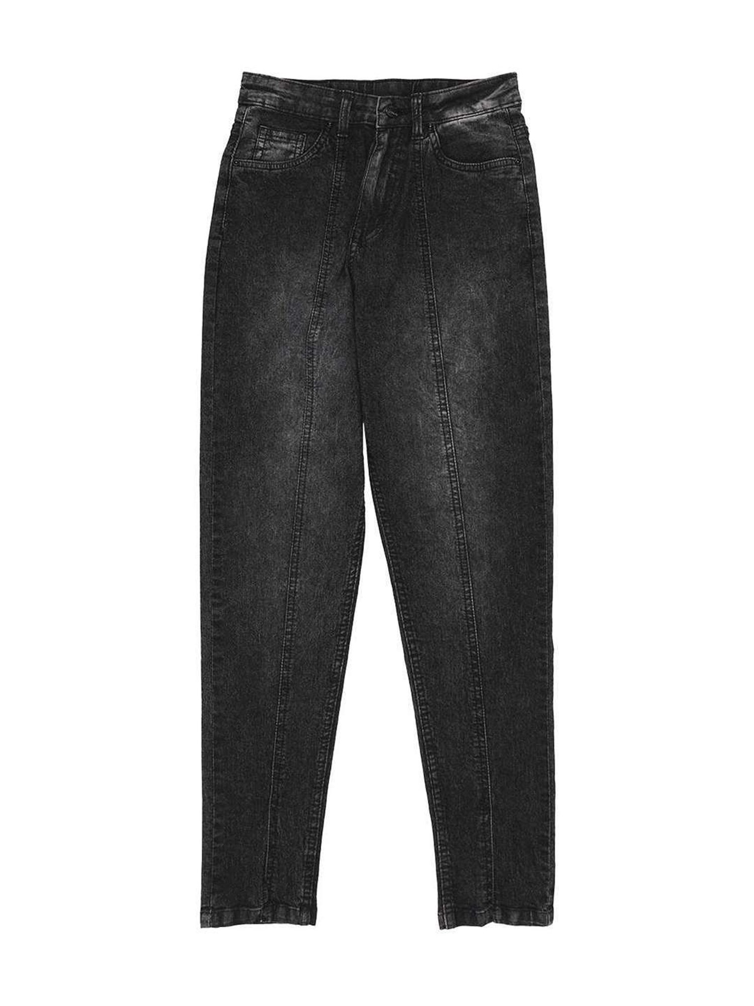 High Star Girls Blue Tapered Fit Jeans