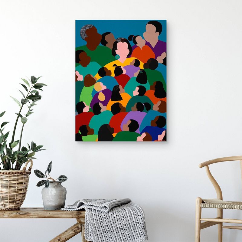 30" x 40" Keeper of The Flame by Synthia Saint James Canvas Art Print - Masterpiece Art Gallery