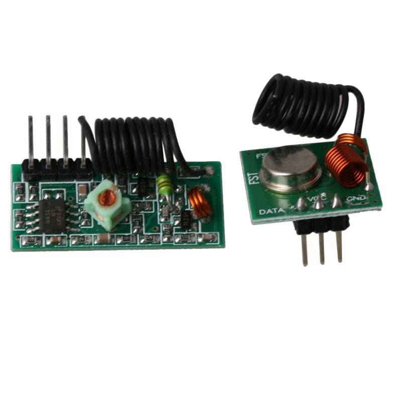 New RF Wireless Transmitter and Receiver module 433Mhz Link Kit