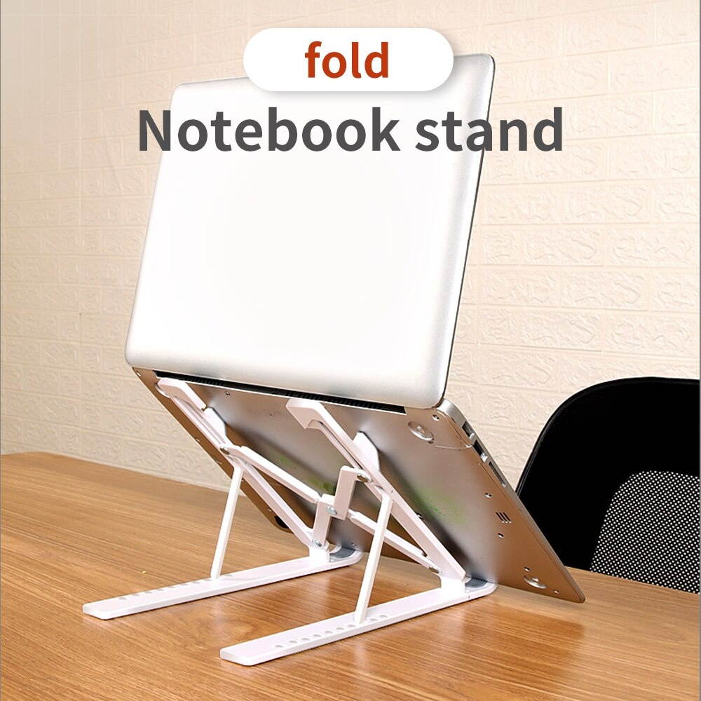Holder Ten gear Foldable Notebook Bracket Laptop Tablet Stand Height Adjustable Folding Portable Office Holder Cooling Bracket