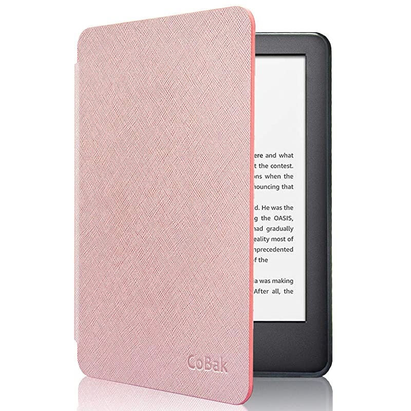 Case for All New Kindle 10th Generation 2019 Released Will Not Fit Kindle Paperwhite or Kindle Oasis Premium PU Leather Smart Cover with Auto Sleep and Wake Rose Gold